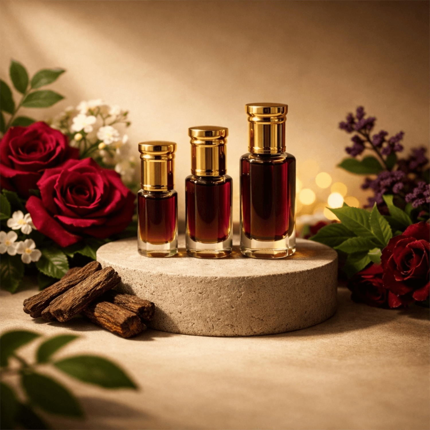 Oud perfume oils by EMPRESSOILS – rich smoky sweet oud fragrance collection